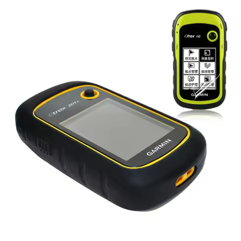 Silicone Case Soft Cover Screen Protector Film For Garmin eTrex 10 20 30 10X 20X 30X 22X 32X 201x 20