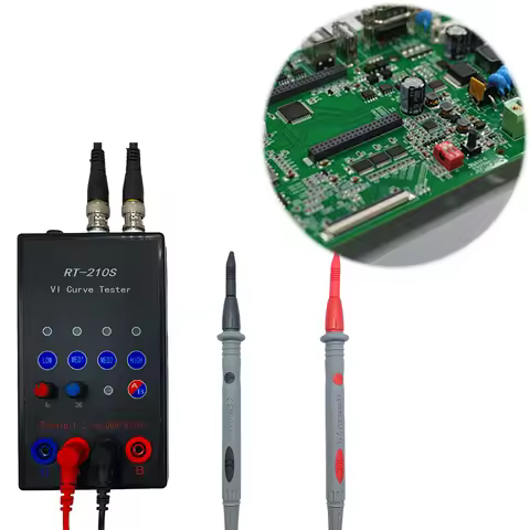 2025 New VI Curve Tester Dual-Channel DC 5525 24V 1A Handheld Circuit Board Online Detection ASA Tes