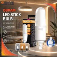 [NEW ITEM] OSRAM Led Stick Bulb 10w/12w with (3 Color 830/840/865), PLC Holder G24D 2pin