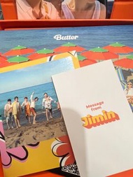 BTS butter專輯連Jimin小卡2張