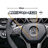 AMG sticker/emblem logo Mercedes Benz W203 w124 w140 w163 w202 w203 w204 w210 w211 C63 AMG Car Emblem Interior Stickers