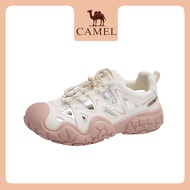 Camel รองเท้าตาข่ายระบายอากาศได้ดีสำหรับผู้หญิงรองเท้าใส่เดินแบบสบายๆของคุณแม่สวมใส่สบายสำหรับฤดูร้อน CAM770051801