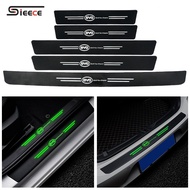 Sieece Luminous Car Door Sill Protector Car Trunk Sticker Car Accessories For BYD Atto 3 E6 Yuan PLUS