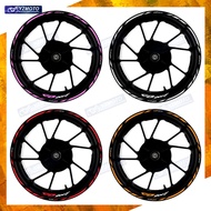 For Honda CB900F CB 900 F Motorcycle 17 Inch Front And Rear Wheel Hub Sticker Waterproof Reflective 