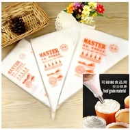 100Pcs/set Kek piping bag Cream Icing Piping Decor Disposable Cake Pastry Bag baking tools