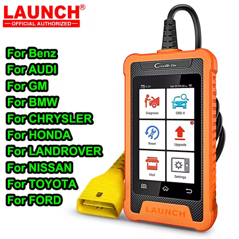 LAUNCH X431 Elite For Audi Benz BMW GM CHRYSLER HONDA LANDROVER NISSAN FORD TOYOTA Car Diagnostic To