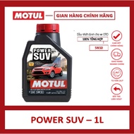 Hàng Chính Hãng - Nhớt Motul cao cấp tổng hợp ôtô Power Suv 5W30 máy xăng và dầu