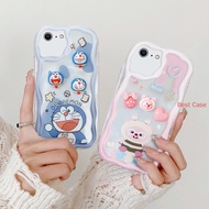 Casing iPhone 6 Plus Casing iPhone 6s Plus case 3D Doll Doraemon Cartoon Transparent Soft Case for iPhone Case XXNY