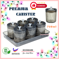 ECOWARE 6pcs Bekas Kuih Raya Set 750ml /Cookies Container Set /Bekas Kuih Raya /Balang Kuih Raya Set