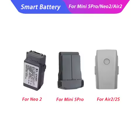 Battery 5000mAh For Mini 5Pro Accessories Smart 3750mAh Battery For DJI Air 2 / 2S 3300mAh Neo2 Batt