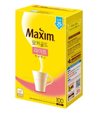 กาแฟเกาหลี มอคค่า 3in1 (100 ซอง ล็อตใหม่) สินค้าขายดี  Maxim Mocha Gold Mild 맥심커피믹스(모카골드)-동서  สินค้านำเข้าจากเกาหลีแท้ๆๆ  พร้อมส่ง