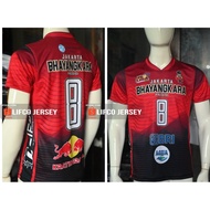 ORIGINAL LIFCO JERSEY BHAYANGKARA LATIHAN MERAH PROLIGA Berkualitas