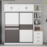 Assembly Sliding Door Wardrobe Simple Locker Storage Rental Room Bedroom Modern Simple Coat Wardrobe