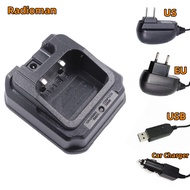 ☃☂ Baofeng UV-9R Plus EU/US/UK/AU/USB/Car Battery Charger For Baofeng uv 9r plus UV9R Desktop Walkie Talkie Waterproof Ham Radio