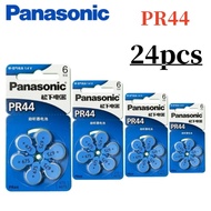 24pcs PR44 Original Panasonic Hearing Aid Batteries Size 675 675A A675 PR44 Battery For Sound Amplif