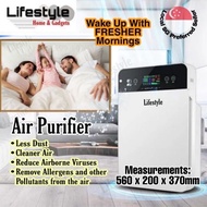 🔥🔥🔥 [SG Best Seller ]NEW Upgrade Lifestyle ANION Air Purifier Pureair True Hepa with 1+ 1 Filter /Smart Sensors/PM 2.5 Removal/Ready Stock/Local  Warranty