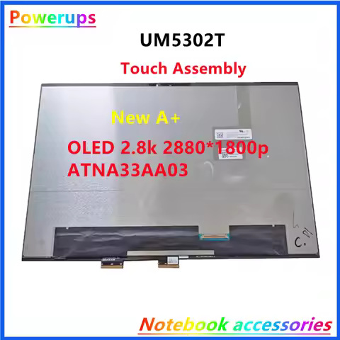 New A+ Laptop LCD/LED Screen Touch Assembly For Asus Zenbook S 13 Flip UM5302 UM5302TA UP5302 UP5302
