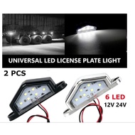 12v 24v number plate led for car lorry use