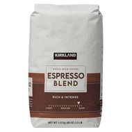 Kirkland Signature Espresso Blend Coffee – Whole Bean, 1.13kg (2.5 lbs) from Costco.