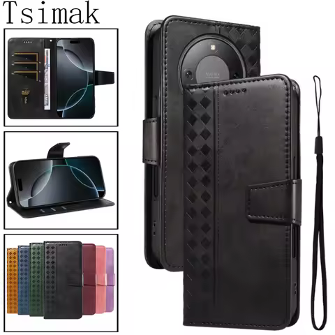 Fundas For Honor X7d X9d 5G Case Wallet Card Slot Holder Magnetic Flip Leather Cover for Honor X9 d 