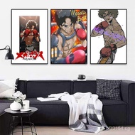2D Peripheral E-sports MegaloBOX Room Decorative Painting Heavy Punch Room Hanging Painting Anime Ar