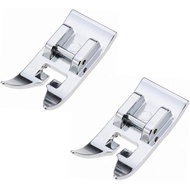 PannySewCraft 2pcs Zig Zag, Jahitan Lurus Kaki Snap Pada Mesin Jahit Kaki Penekan Kaki Sesuai dengan