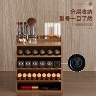 Makeup Brush Storage Multi-Grid Brush Barrel Barrel Lipstick Lip Glaze Eyebrow Pencil Eyeshadow Pale