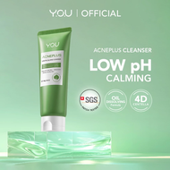 [UPGRADED] YOU AcnePlus Low pH Calming Cleanser with 4D Centella AHA BHA PHA & Herbal Acne Treatment