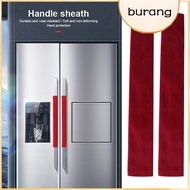 【Buran】1/2/3 Pack of 2 Refrigerator Door Handle Cover Kitchen Appliance Decoration Microwave Fingerprint Protector Gloves Accessory
