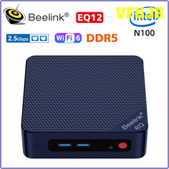 VFUJR Beelink EQ12 DDR5 Intel 12th N100 Mini PC 8GB 16GB 500GB Support Type C Desktop Computer VS Mi