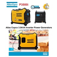 Atlas Copco P3500i (3,000 Watts) Inverter Silent Portable Generator
