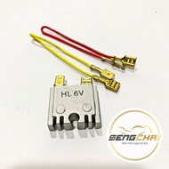 YAMAHA Y80 6V RECTIFIER STANDARD WIRE SOCKET STANDARD YAMAHA Y80 RECTIFIER KATAB CHARGER BATTERY CHA