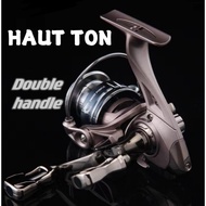 YLF Fishing Reel HAUT TON Spinning Reel Double Handle Reeling Smoother
