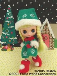 ~熊貓熊~全新 Blythe 碧麗絲 SBL-51 Jingle Santa 聖誕小小布