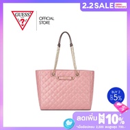 GUESS กระเป๋า รุ่น VG940524  FIDDLEWOOD TOTE PINK สีชมพู