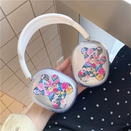 NEW Korea Cute Flower Bear Pentagram ProtectiveCover For Airpods Max Earphone Case Soft Silicon For Apple Airpods Max Headphone