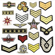 Cheapest IOP 23-Ironing Board Embroidery Self-Adhesive Military Marks Iron-on patches Iron on
