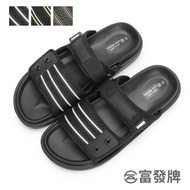 Fufa Shoes [Fufa Brand] Lightweight Velcro Felt Adjustable Men Women Slippers Outdoor Thick-Soled Flat Sandals Couple V