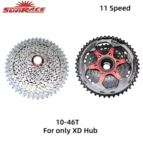 SunRace 11 Speed Mountain bike flywheel MTB XD Cassette10-46T For only XD Hub