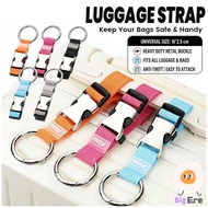Luggage Hanging Straps Nylon Baggage Adjustable Buckle Straps Baggage Belt Travel Accessories 1Pc