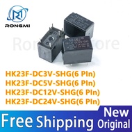 5pcs/Lot New HK23F-DC3V-SHG HK23F-DC5V-SHG HK23F-DC12V-SHG HK23F-DC24V-SHG HK23F- DC5V DC12V DC24V-S