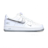 Lele⚡ Nk Air Force 1 '07 Low 40th Anniversary-Bright Silver Low Tube Sneakers Casual Shoes xp9688-76