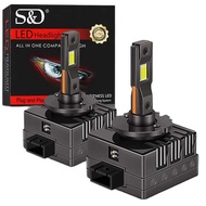 30000LM D1S D3S Led D2S D4S D5S D8S LED Canbus Headlights HID D1R D2R D3R D4R D5R D8R Bulb 130W Ca