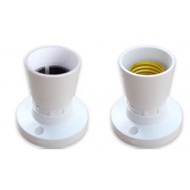 B22 / E27 Batten Holder White