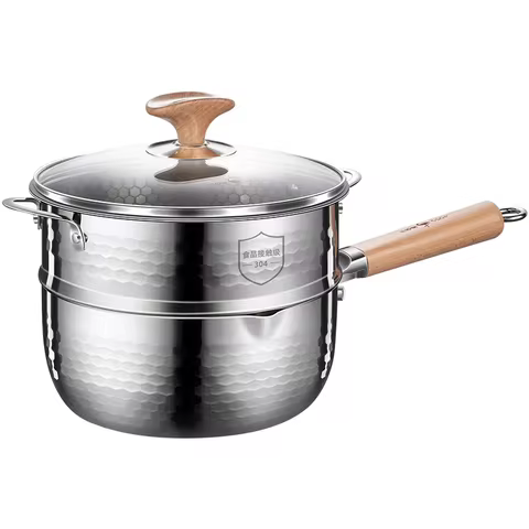 LFGB Certification 316L Stainless Steel Kitchen Japanese Light-Weight Pot 99.9% Anti-Bacterial Yukih