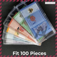 PCCB Note Collection Stack Box Banknote Cover Stack Box Acrylic Clear Casing Collection