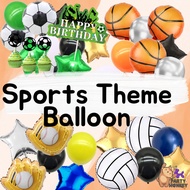 [SG Seller] Sports Theme Balloon Decoration Happy Birthday Basketball Football Baseball Set Balloons