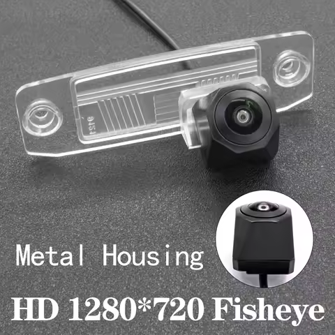 HD 1280*720 Fisheye Car Rear View Camera For KIA Ceed (ED) KIA Sportage KIA Sorento KIA Rio X Line X