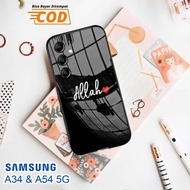 Softcase Glass Kaca SAMSUNG A34 & SAMSUNG A54 (5G) - Case Handphone SAMSUNG A34 & SAMSUNG A54 (5G) [