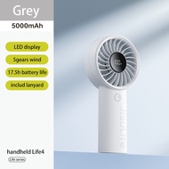 JISULIFE LIFE4 พัดลมมือพกพา Portable พัดลม พัดลมแบบพกพา MINI Fan Handheld Fan USB Rechargeable with 